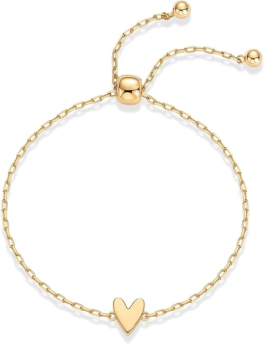 Radiant Heart Bracelets | Gold