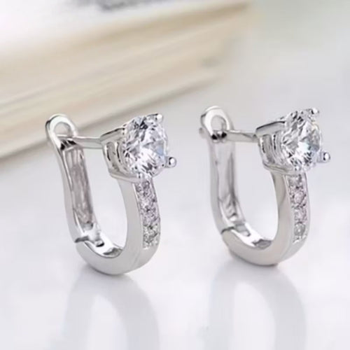 Earrings with CZ Stones