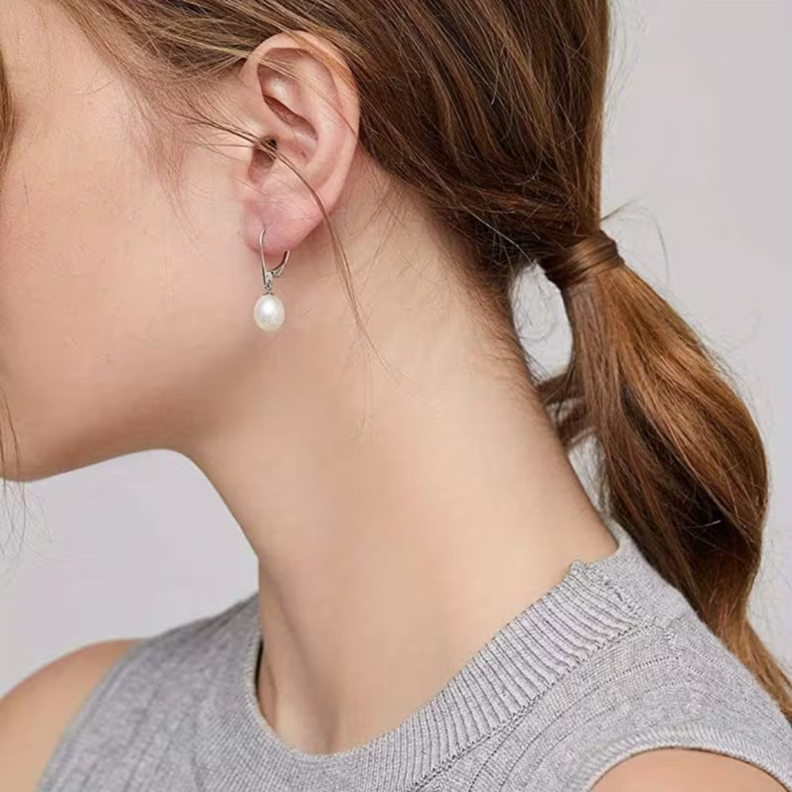 Pearl Drop Earrings