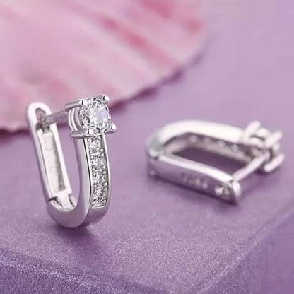 Earrings with CZ Stones