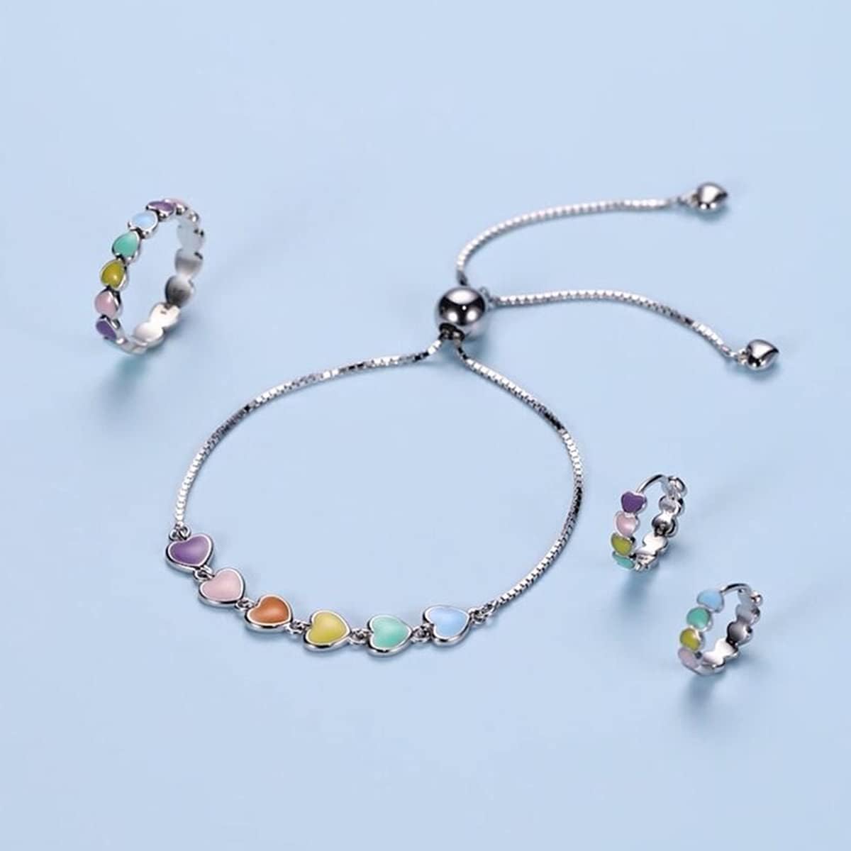 Sterling Silver Paw Print Bracelet Ã¢â‚¬â€œ Adjustable Fit