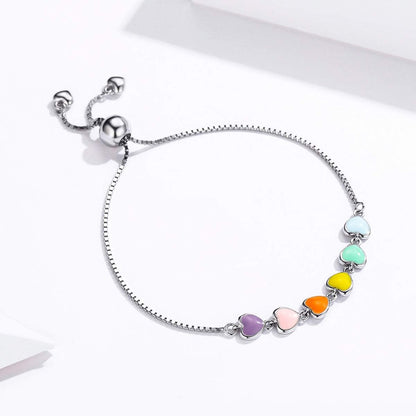 Sterling Silver Paw Print Bracelet Ã¢â‚¬â€œ Adjustable Fit