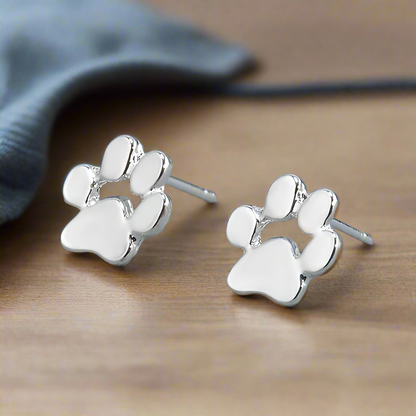 Hypoallergenic Paw Earrings ÃƒÂ¢Ã¢â€šÂ¬Ã¢â‚¬Å“ Made of Stainless Steel