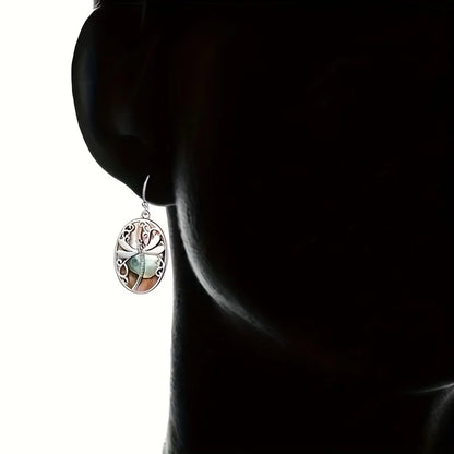 Abalone Shell Dragonfly Earrings Ã¢â‚¬â€œ Symbol of Renewal & Grace