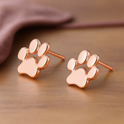 Hypoallergenic Paw Earrings ÃƒÂ¢Ã¢â€šÂ¬Ã¢â‚¬Å“ Made of Stainless Steel