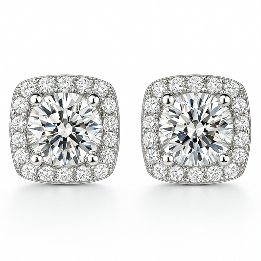 GlacÃƒÆ’Ã‚Â© Glamour Earrings | White gold 16k