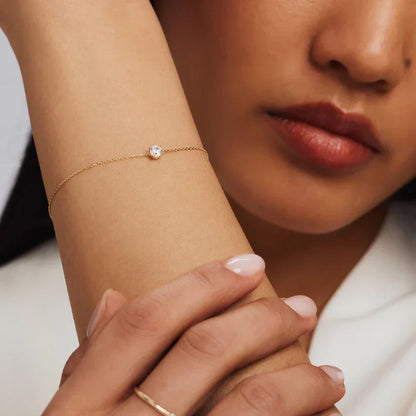 ClÃƒÆ’Ã‚Â©a Stone Bracelet | White Gold