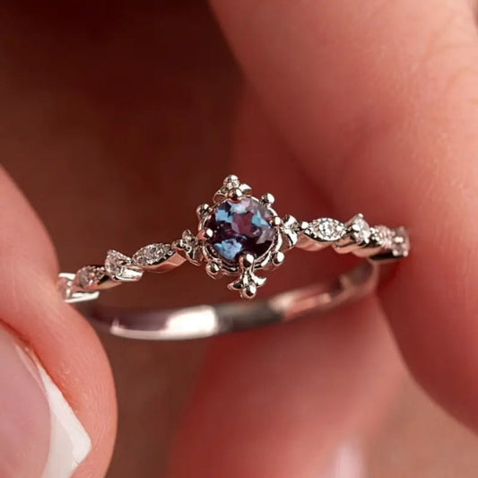 Colorful Bright Stone Ring