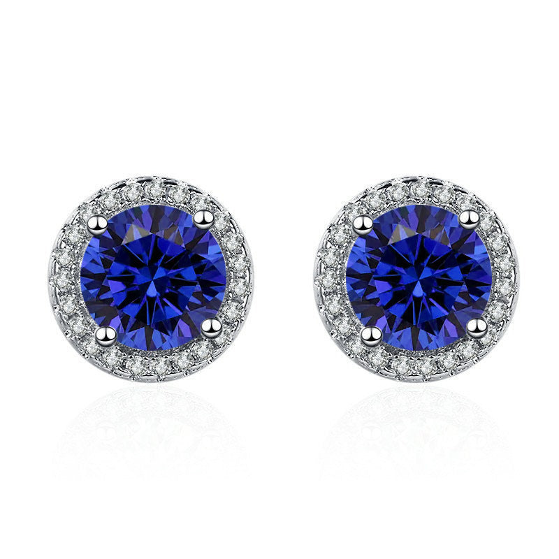 LÃƒÆ’Ã‚Âºcia Celestine Earrings | White Gold