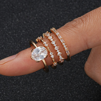 SolÃƒÆ’Ã‚Â¨ne Viremont Ring Set | Gold