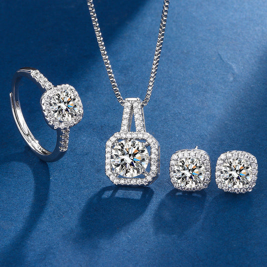 Aria Square Radiant Set | WhiteÃƒâ€šÃ‚Â Gold