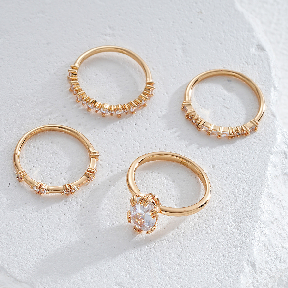 SolÃƒÆ’Ã‚Â¨ne Viremont Ring Set | Gold