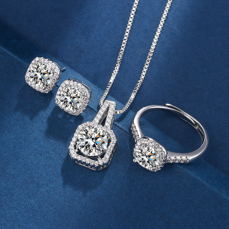 Aria Square Radiant Set | WhiteÃƒâ€šÃ‚Â Gold