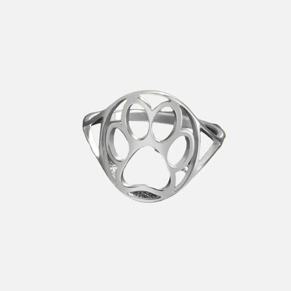Open Paw Ring in Stainless Steel ÃƒÂ¢Ã¢â€šÂ¬Ã¢â‚¬Å“ Lightweight & Stylish