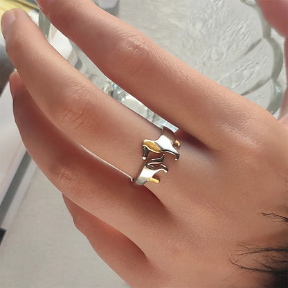 925 Sterling Silver Dachshund Ring Ã¢â‚¬â€œ Adjustable Fit