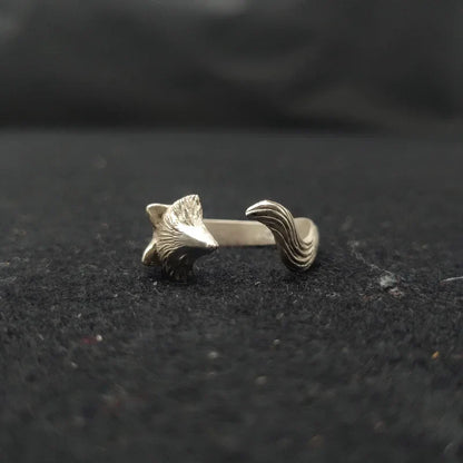 Silver Fox Ring for Women