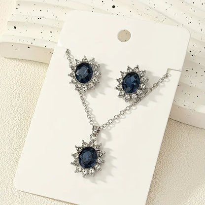 Katya Azuryn Jewelry Set | White Gold