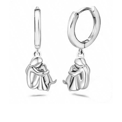 Hug Pendant Necklace with Bonus Earrings ÃƒÂ¢Ã¢â€šÂ¬Ã¢â‚¬Å“ Limited Time Offer