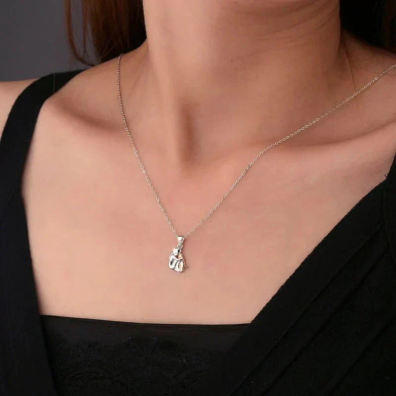 Hug Pendant Necklace with Bonus Earrings ÃƒÂ¢Ã¢â€šÂ¬Ã¢â‚¬Å“ Limited Time Offer