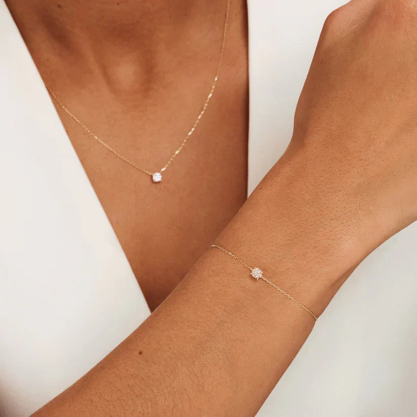 ClÃƒÆ’Ã‚Â©a Zirconia Stone Set | Gold