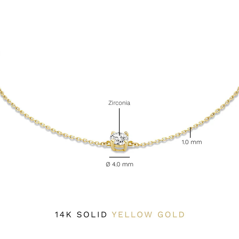 ClÃƒÆ’Ã‚Â©a Stone Bracelet | White Gold
