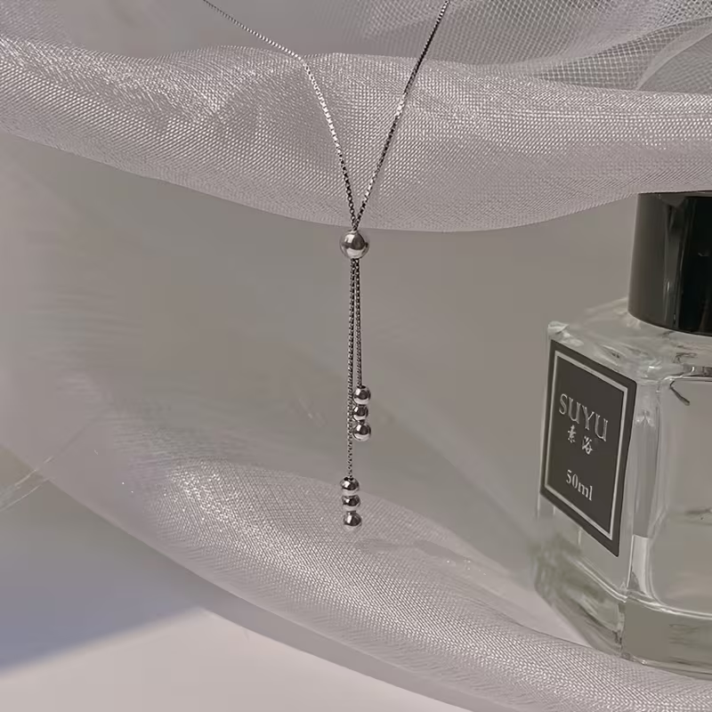 Silver Dangle Necklace